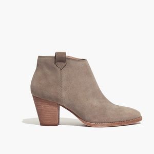 Madewell suede billy boot